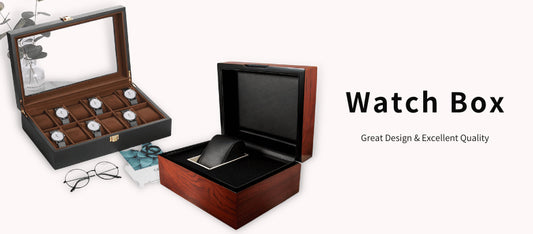 Luxury Wooden Watch Collection Box For Men