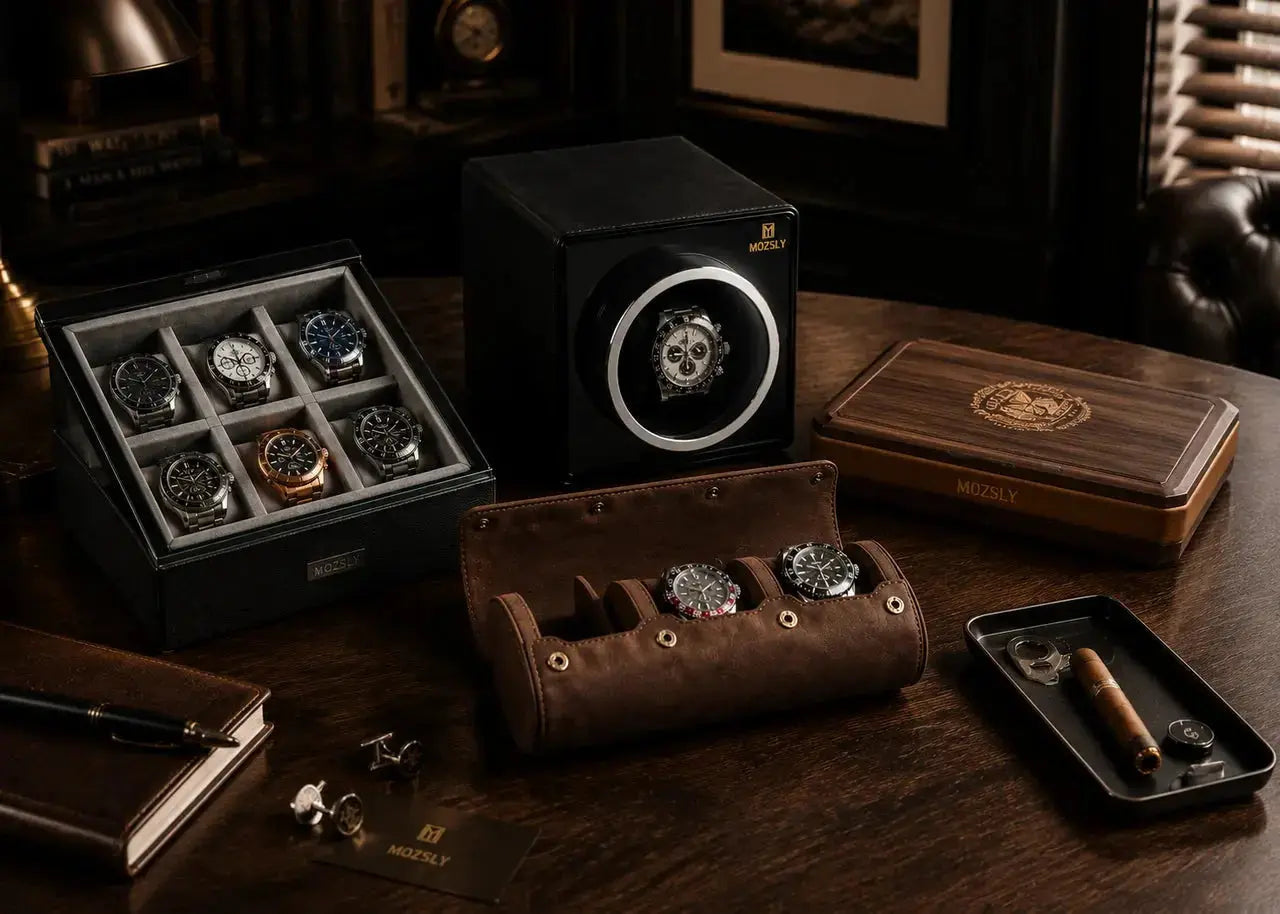 Made to Last, Seen in Every Detail — Mozsly Watch Winders & Storage Craftsmanship MOZSLY