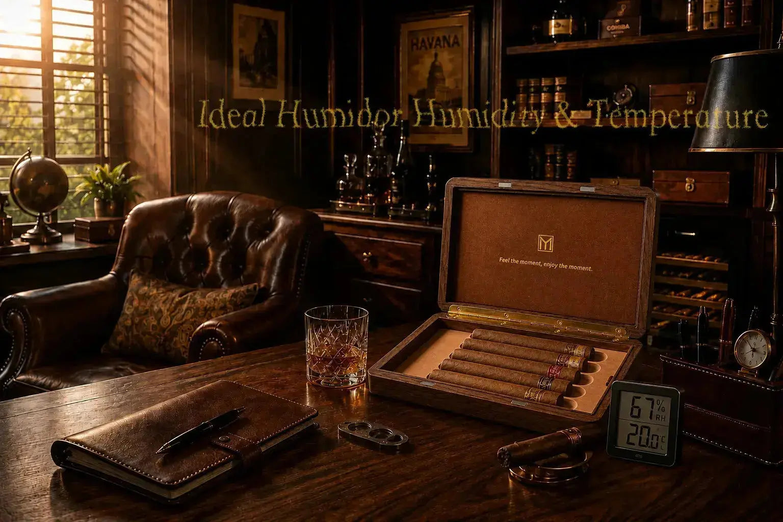 Ideal Humidor Humidity and Temperature Range MOZSLY