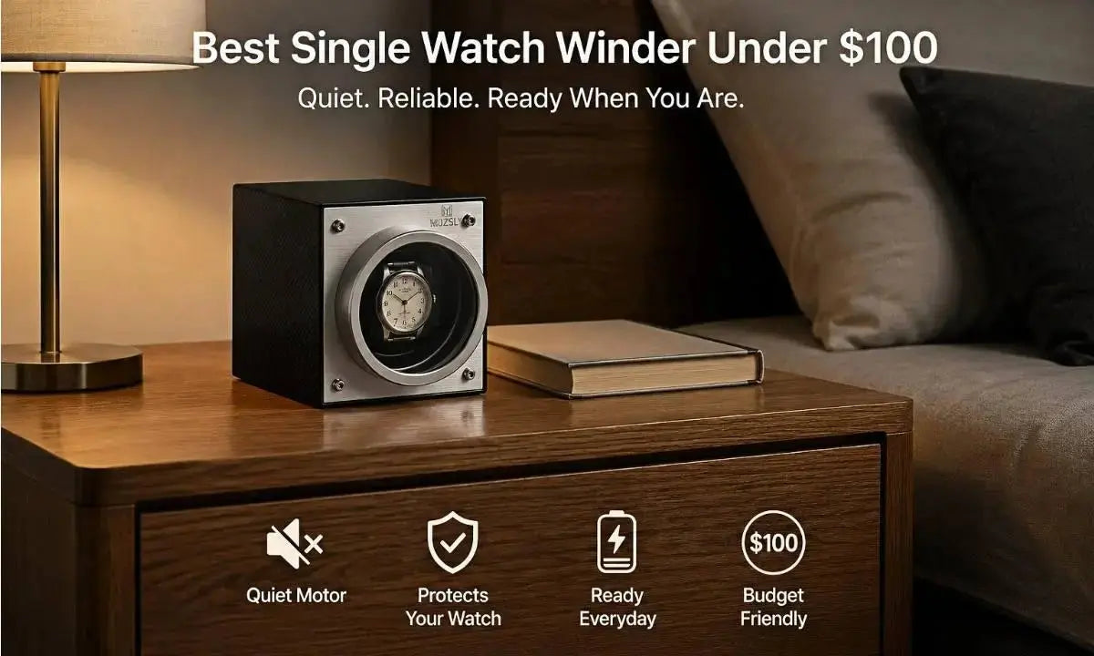 Best Single Watch Winder Under $100: How to Choose MOZSLY
