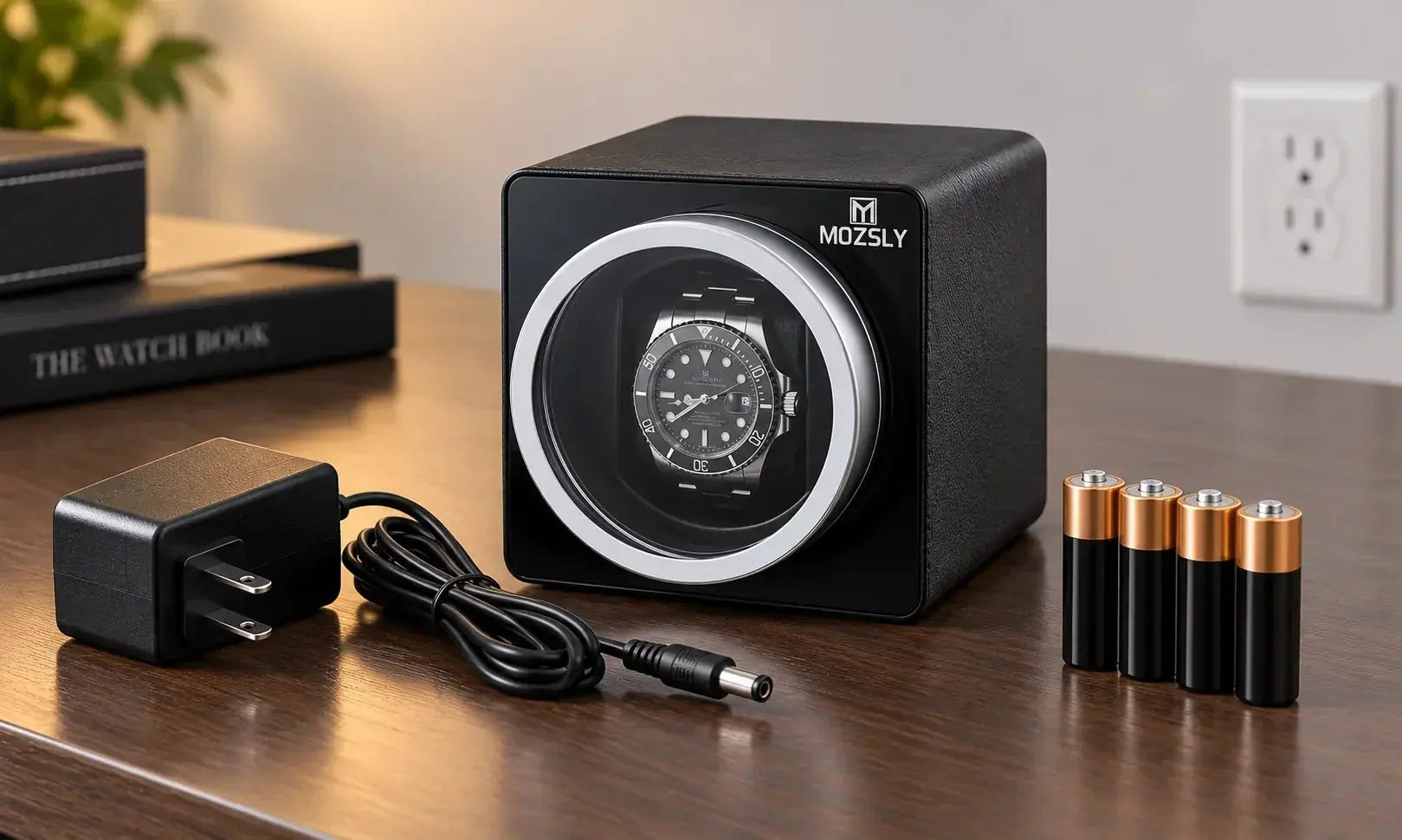 Watch winder power adapter and battery troubleshooting