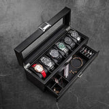 6 Watch Storage Box Wooden Jewelry Storage Box-3