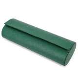 Genuine Leather Watch Roll 4-Slot Travel Case-5