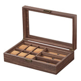 Luxury Wooden Watch Sunglasses Collection Box-1