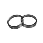 MOZSLY Brushed Aluminum Glass Lid-Black -- MOZSLY