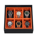 MOZSLY Luxury 6 Watch Display Box-The Architect · LUX_06