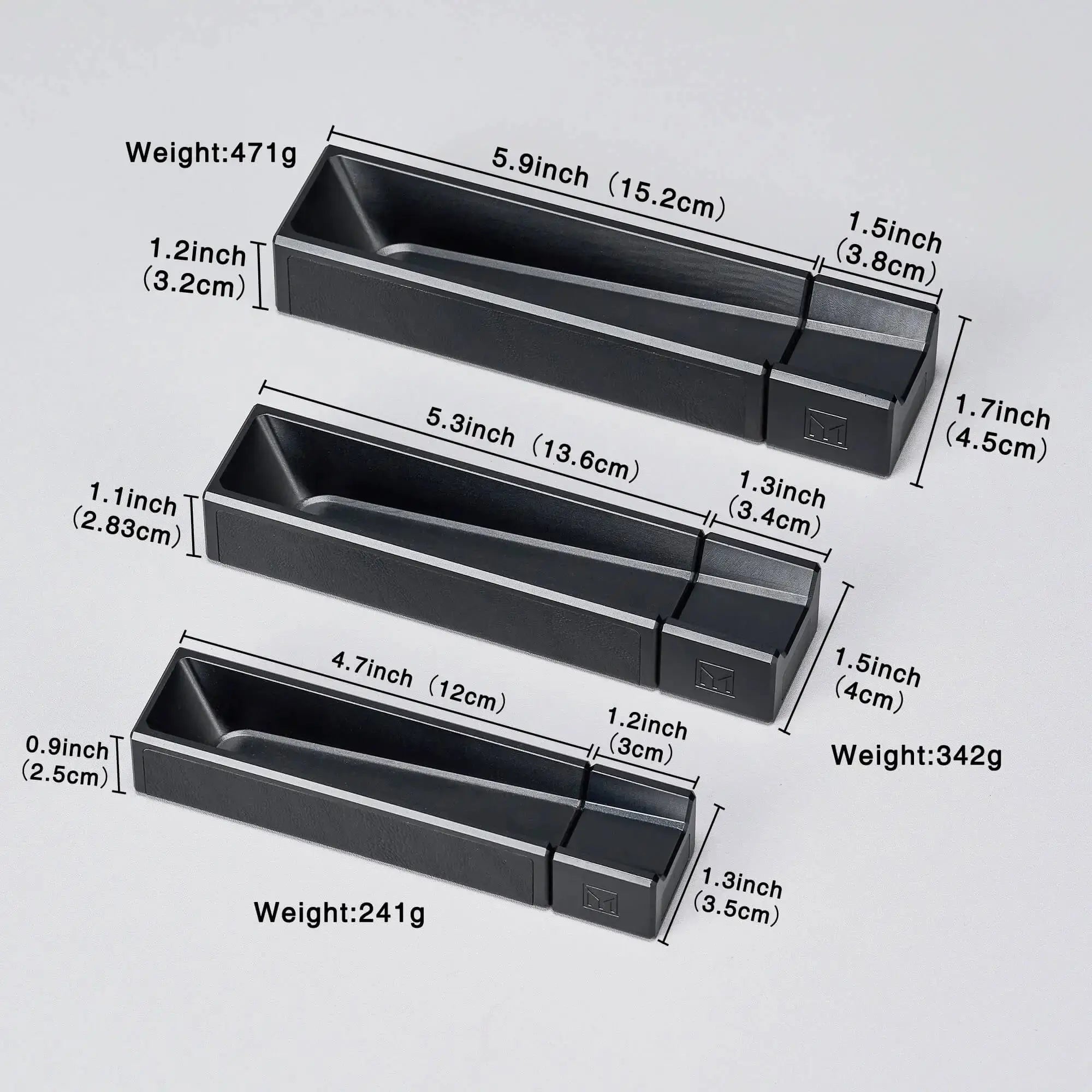 MOZSLY Park It Portable Aluminum Cigar Ashtray-Black_05