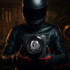 MOZSLY® Black Knight Single Watch Winder - Black Leather -- MOZSLY