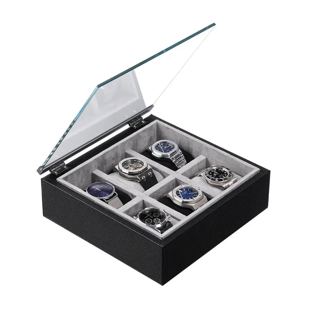 MOZSLY_Luxury_6_Watch_Display_Box-The_Architect_NOX_011 Immagine principale del prodotto