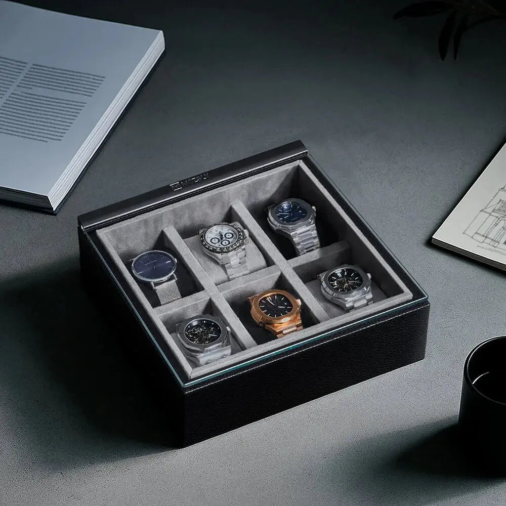 Modular Watch Display Box Watch Box Storage for Style and Protection 丨MOZSLY