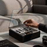 MOZSLY Luxury 6 Watch Display Box-The Architect · NOX_08