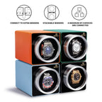 MOZSLY® Single Watch Winder - Carbon Fiber Leather_01