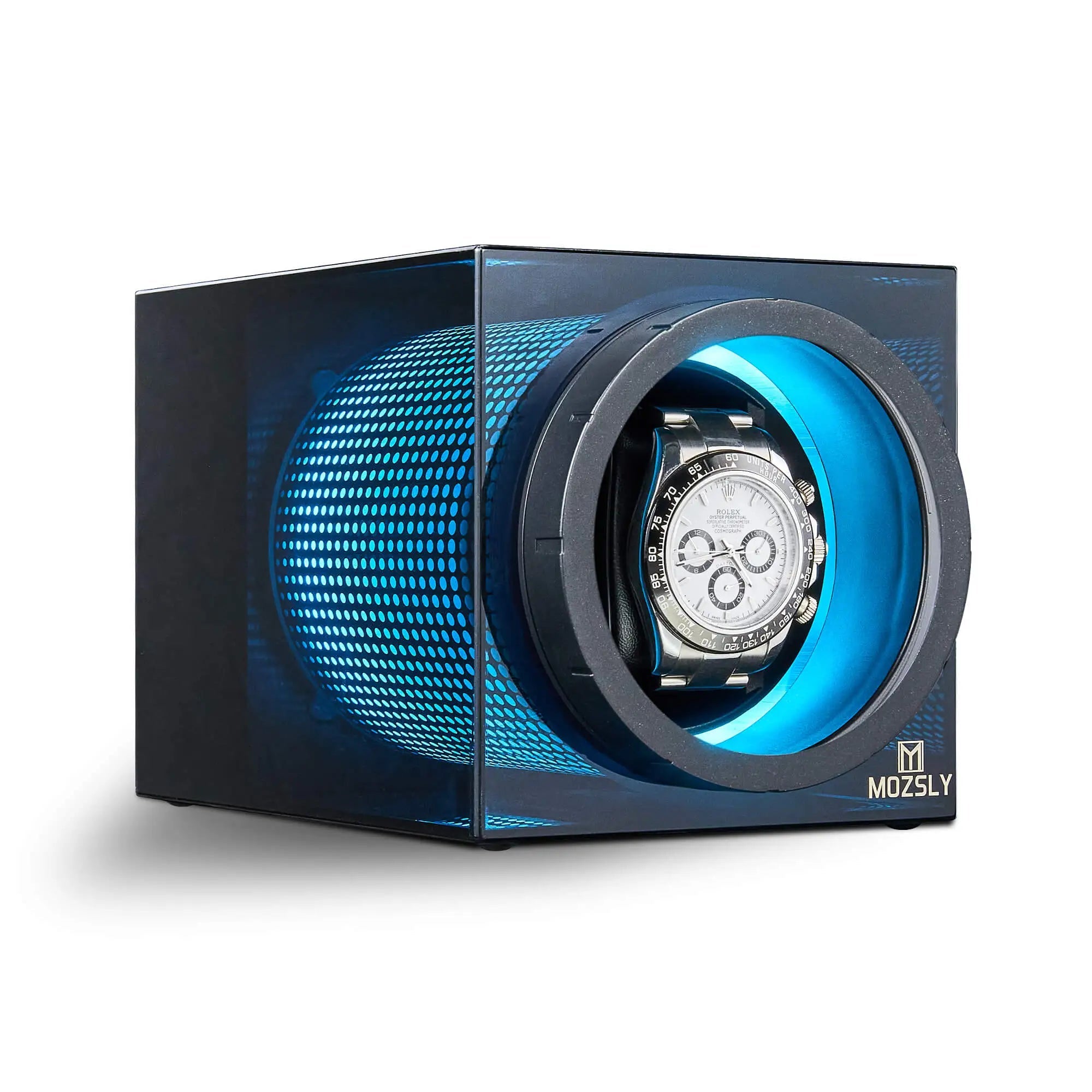 MOZSLY® VISTRA Single Watch Winder -Black MOZSLY Imagem principal do produto