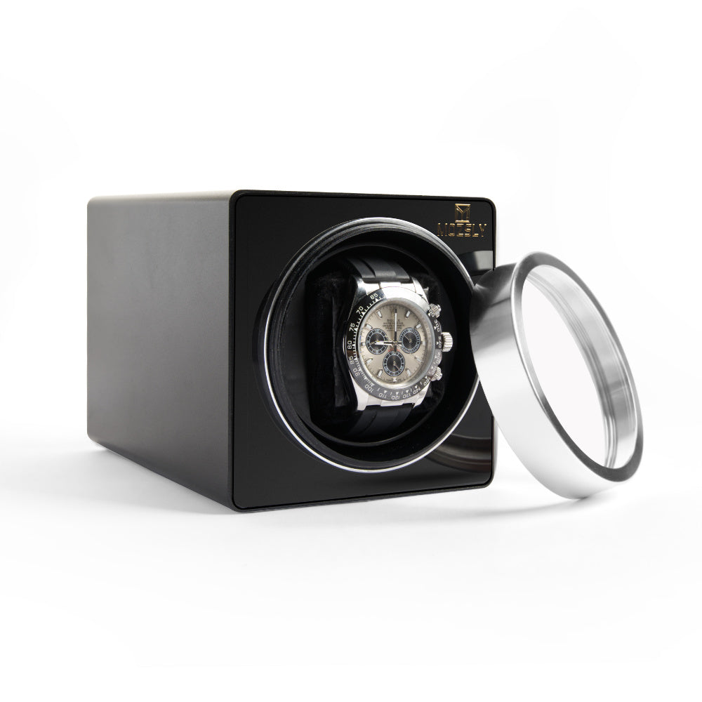 MOZSLY® Space metal  Black Watch Winder - Black - mozsly