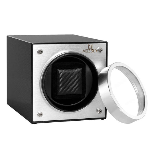 MOZSLY® Classic Black-And-White Watch Winder - mozsly