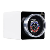 Mozsly Best Watch Winders For Rolex-White Leather