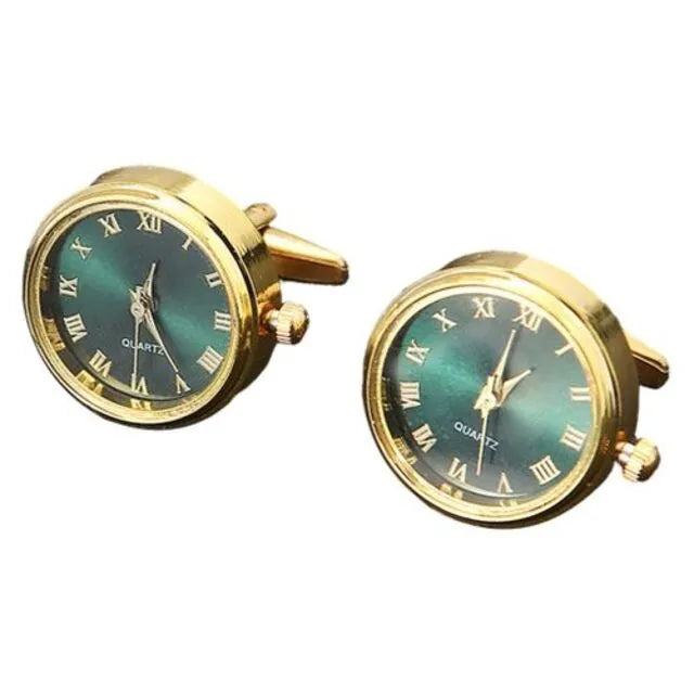 mens gold cufflinks wedding