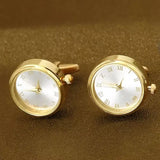 personalized gold cufflinks