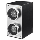MOZSLY® Double Watch Winder -Black Carbon Brazed Piano Paint -- mozsly