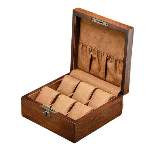 wooden 6 watch box for men
